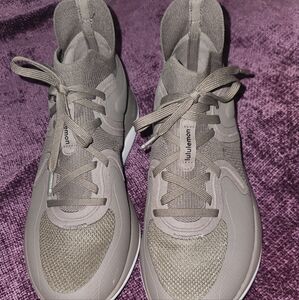 lululemon athletica Gray Athletic Shoes